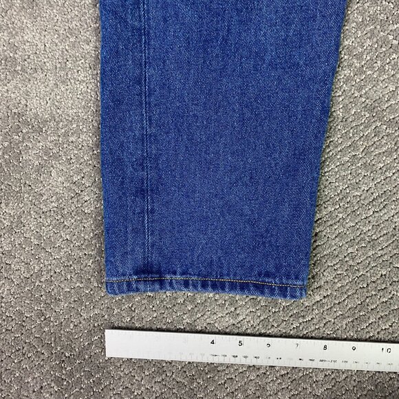 Peter Manning Classic Fit Jeans Men's 34 x 26 Fit 33 x 24.5 Blue Cotton New York - Picture 11 of 13